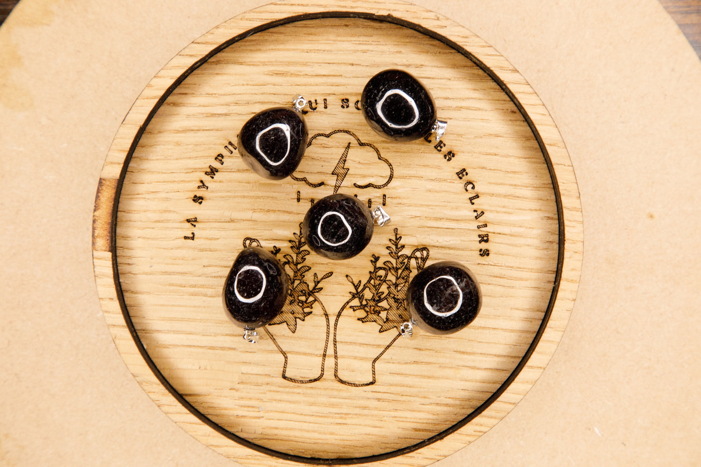 Pendentif Grenat
