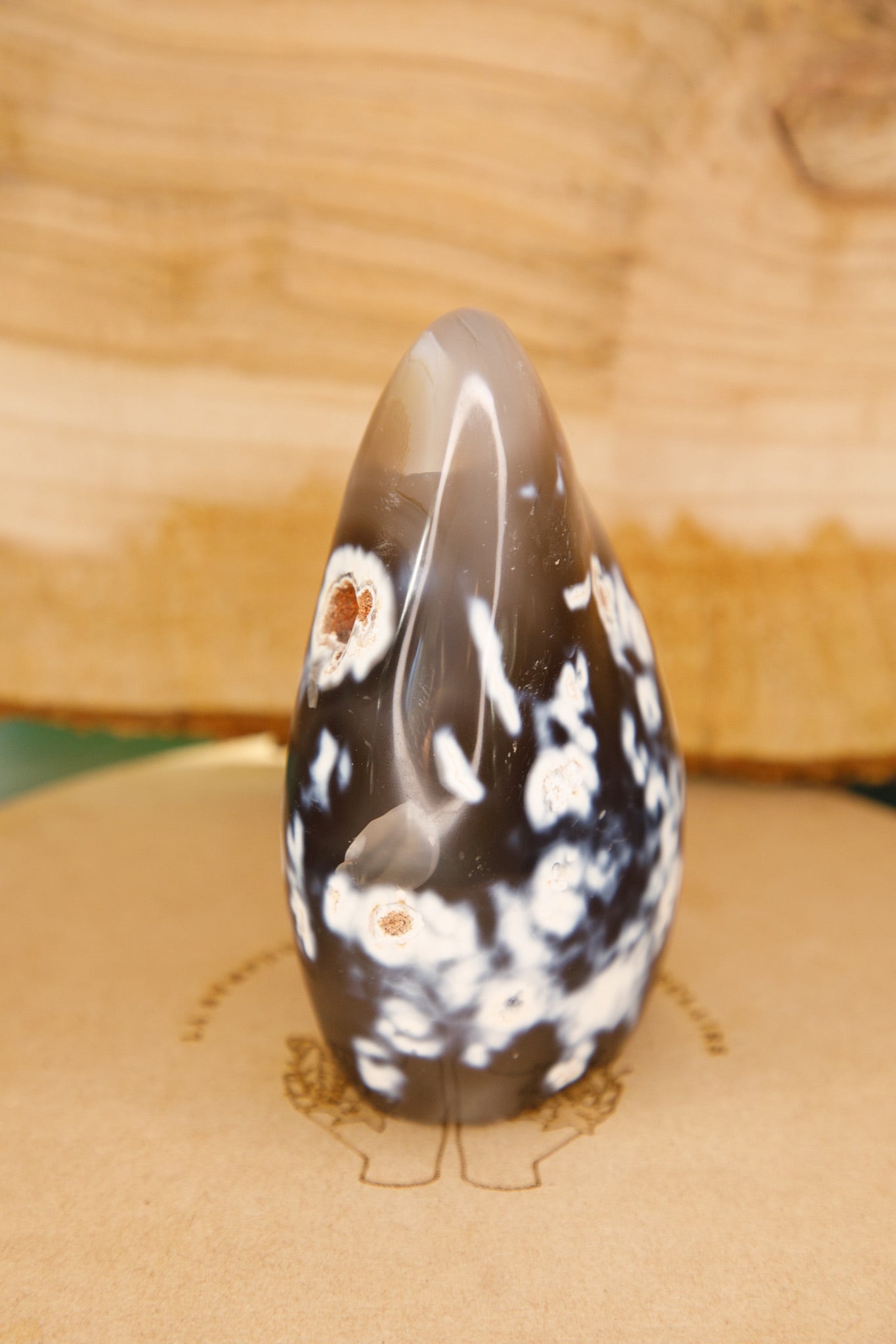 Agate Orque en Forme Libre