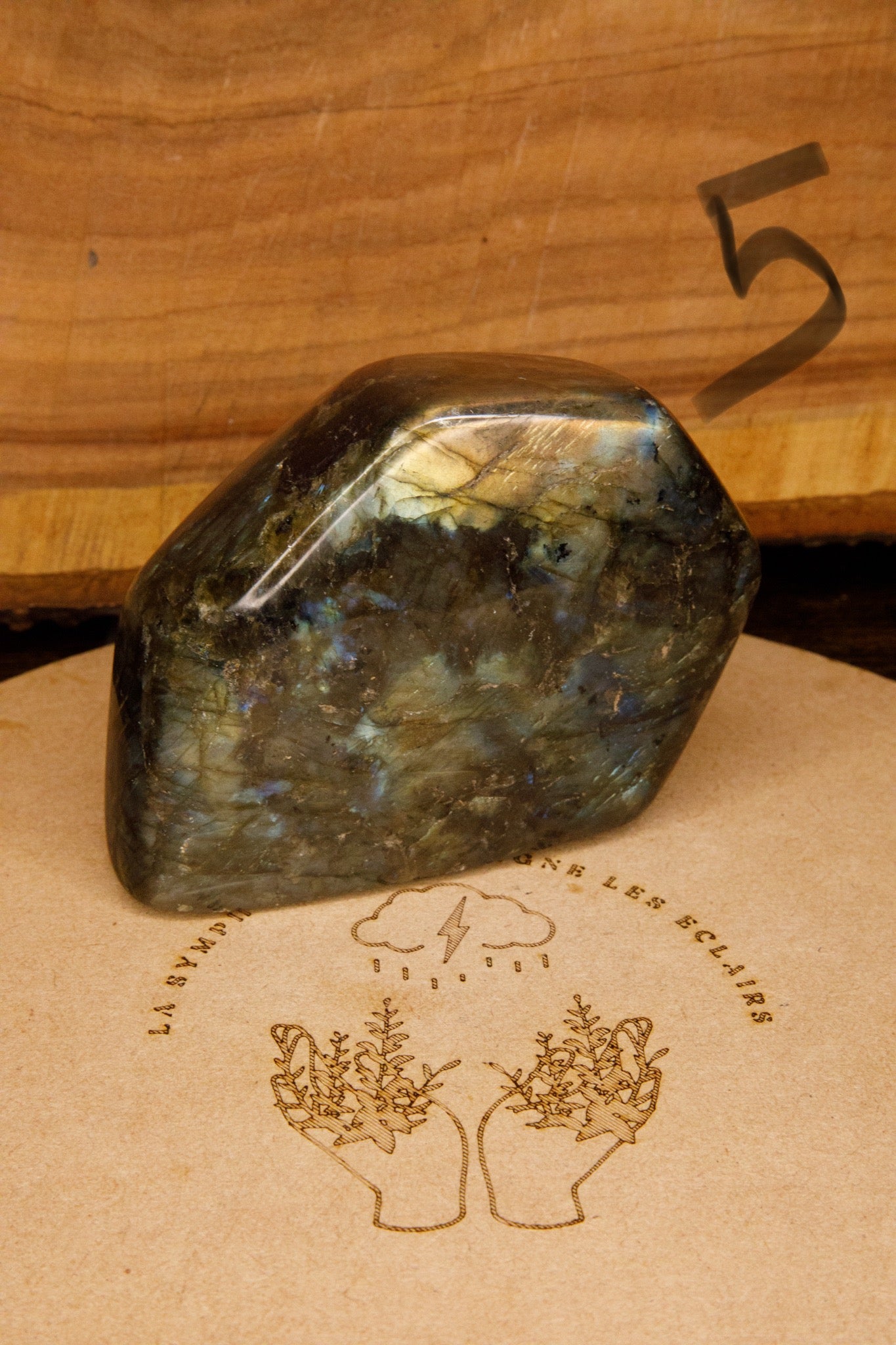 Formes Libres en Labradorite Blue Ribbon