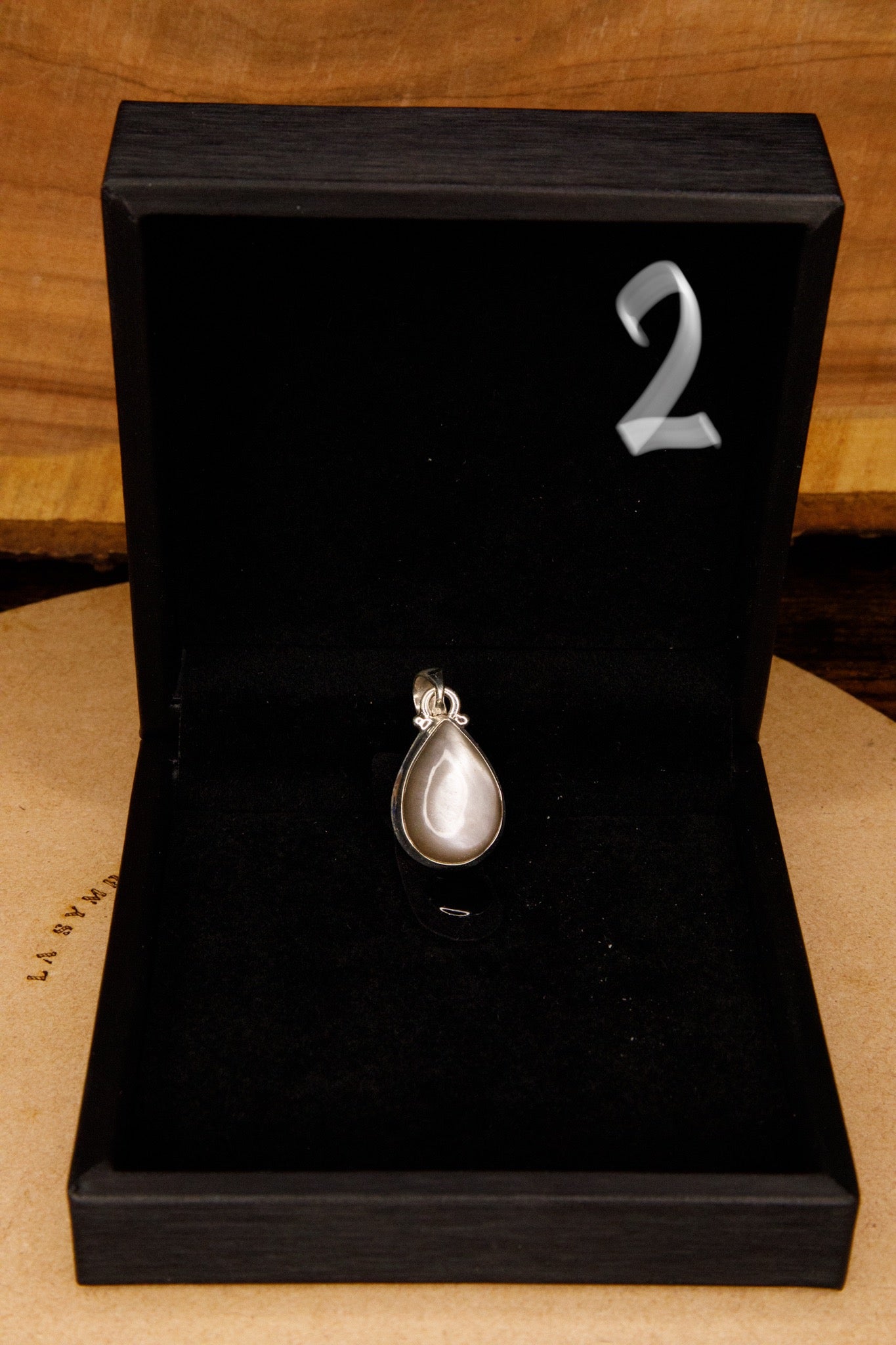 Pendentifs argent 925 Pierre de Lune Blanche