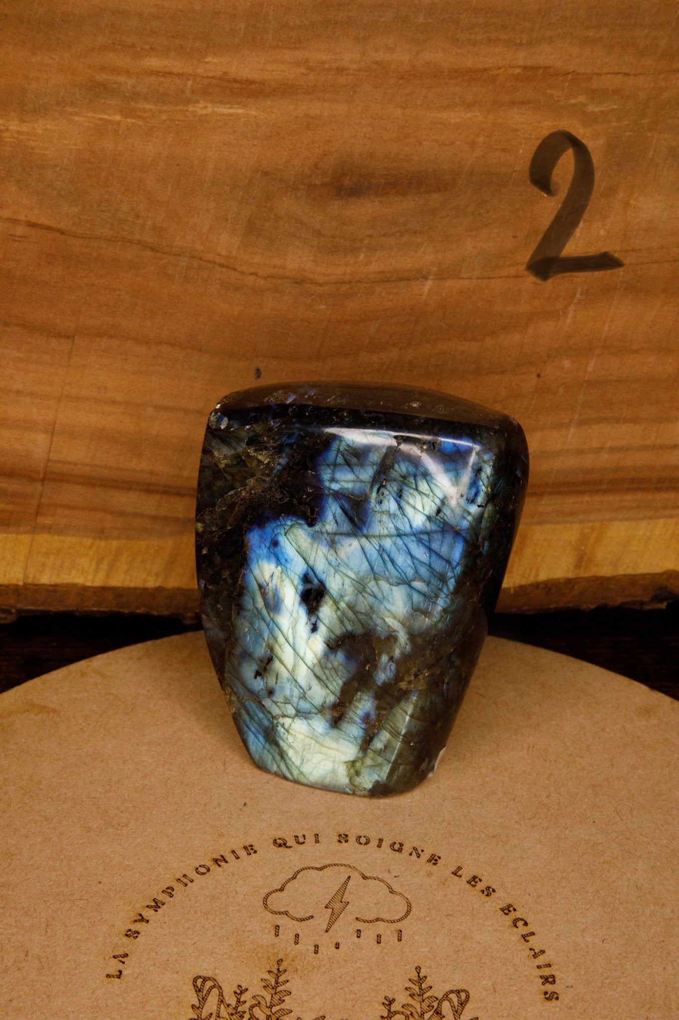Formes Libres en Labradorite Blue Ribbon