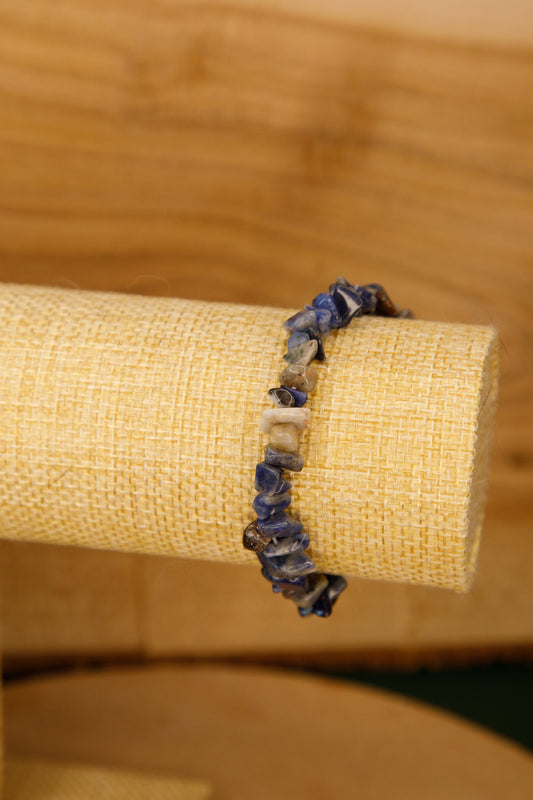 Bracelet baroque Sodalite