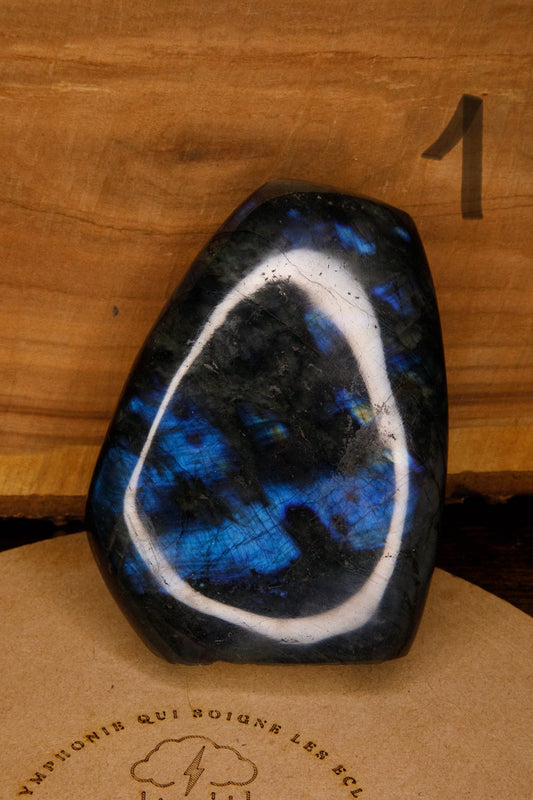 Formes Libres en Labradorite Blue Ribbon