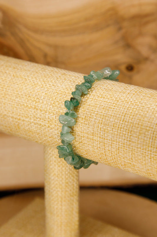 Bracelet Baroque Aventurine Verte