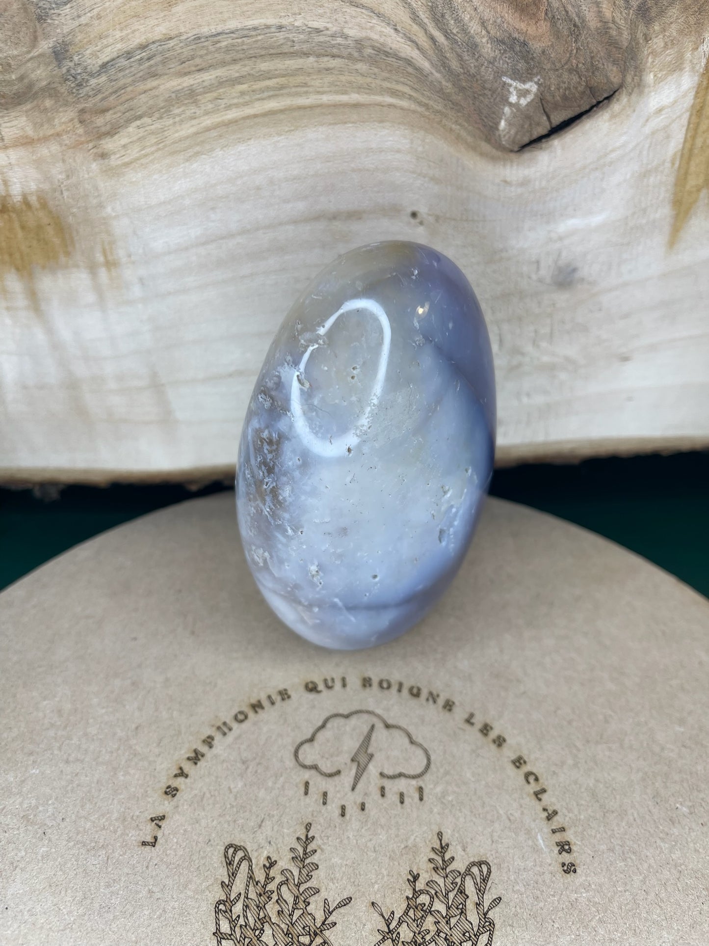 Agate Violette de Madagascar