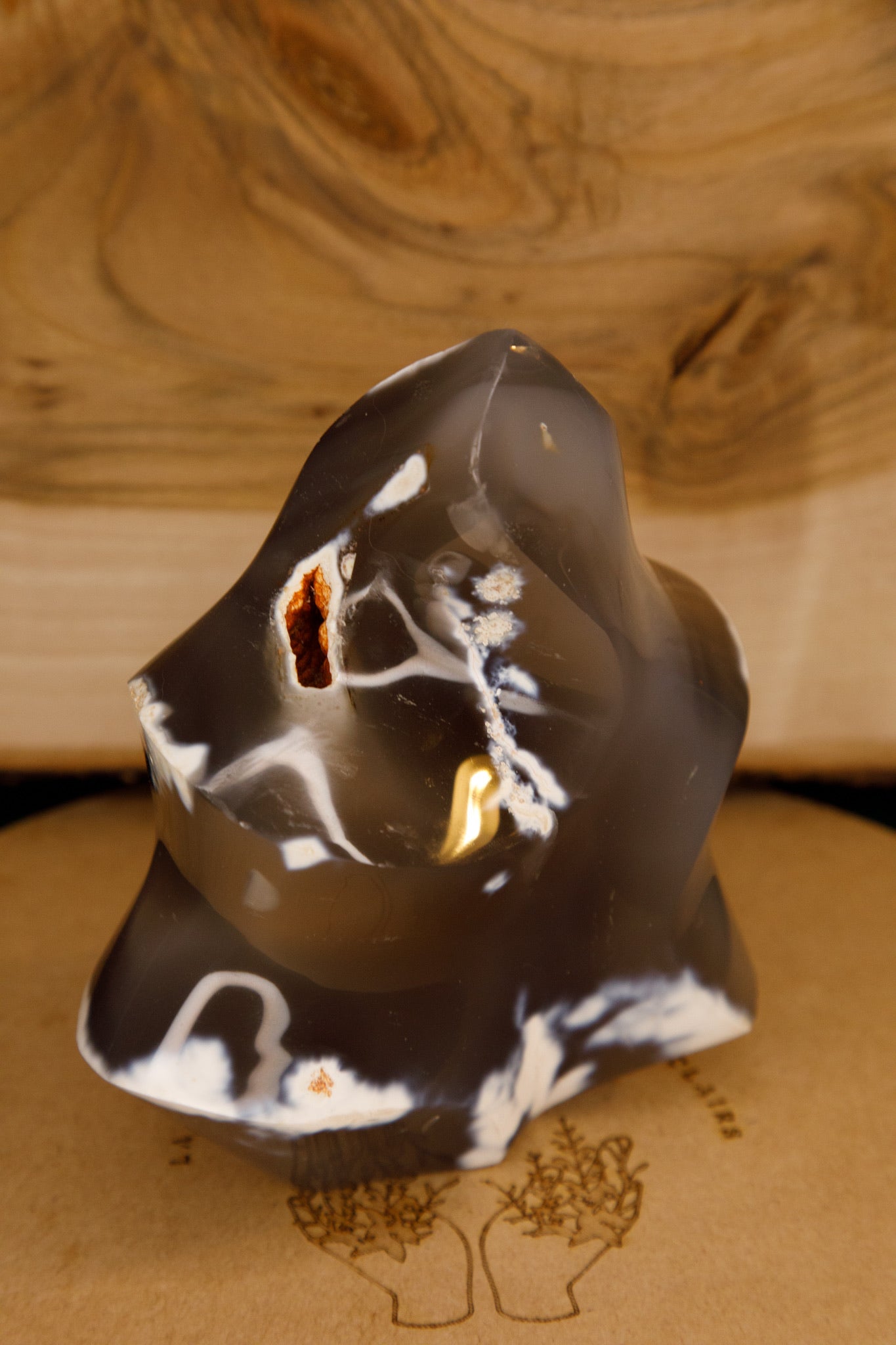 Forme Libre Agate Orque
