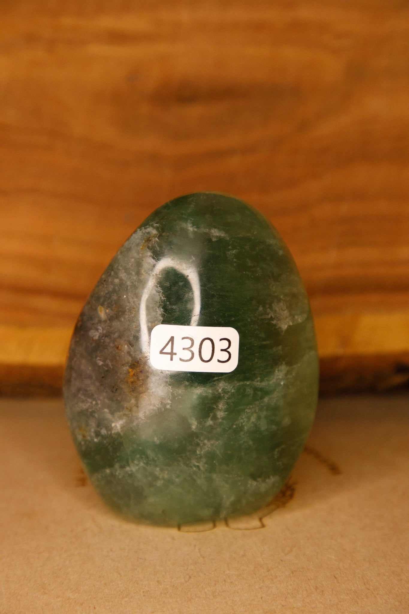 Forme Libre Fluorite Verte