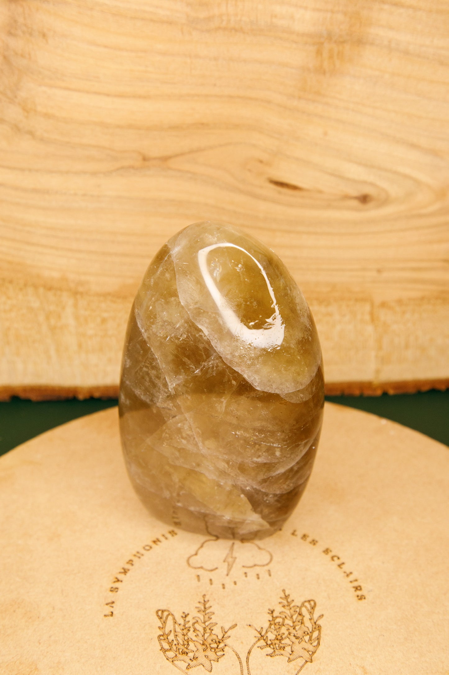 Forme Libre en Citrine pure