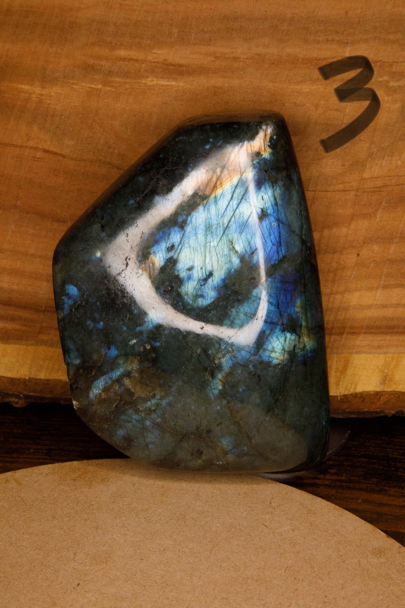 Formes Libres en Labradorite Blue Ribbon