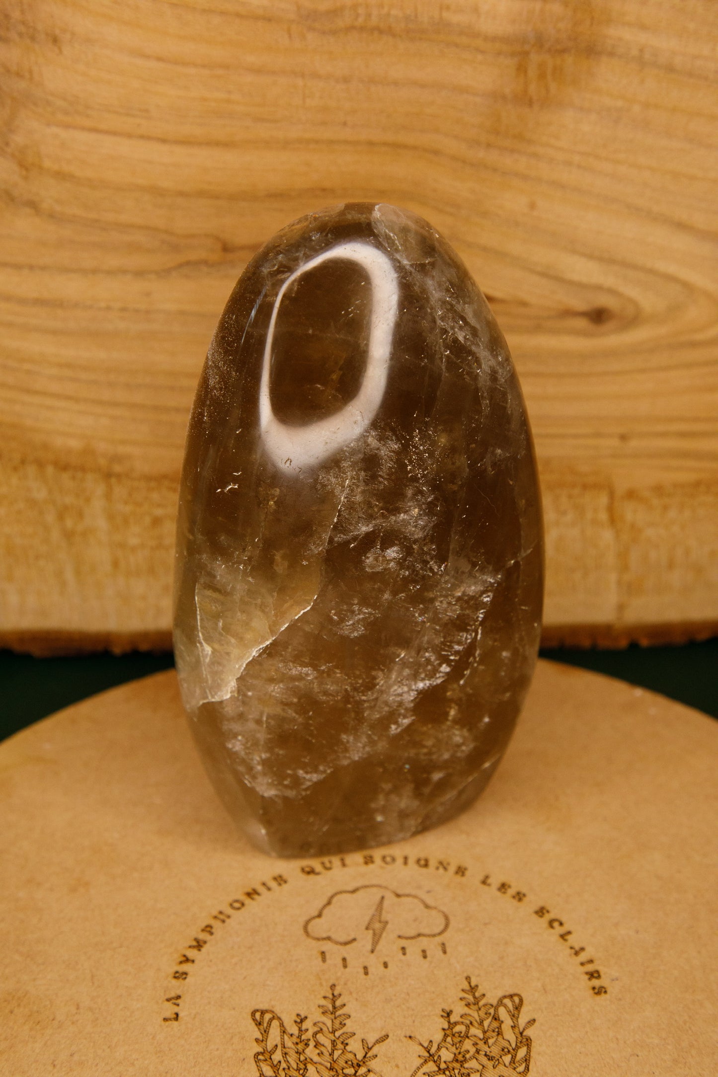 Forme Libre en Citrine pure