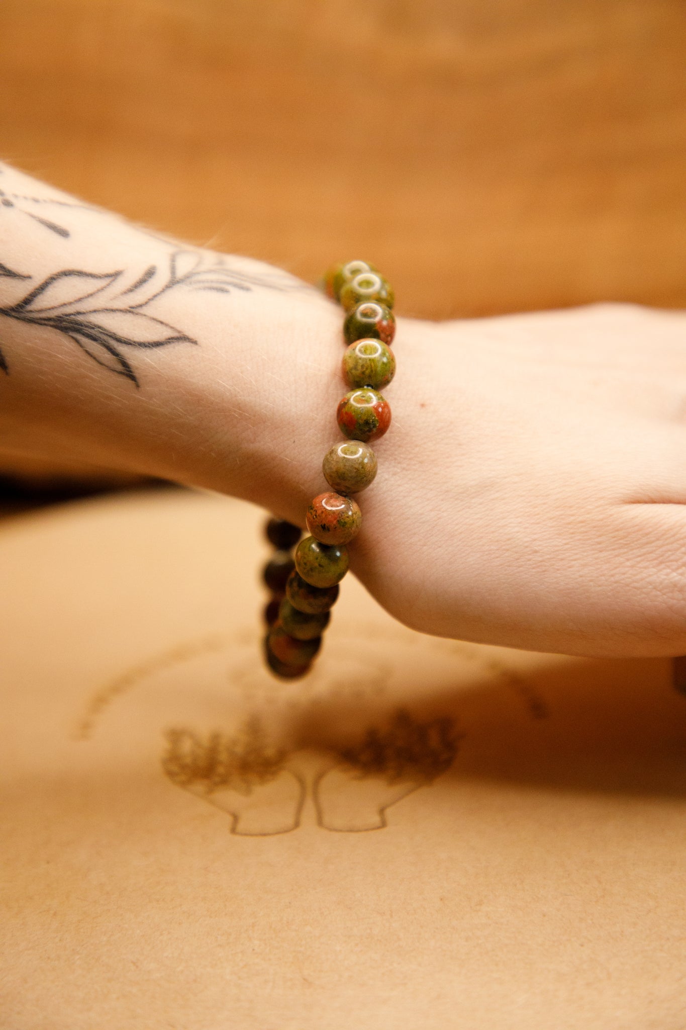 Bracelet Unakite