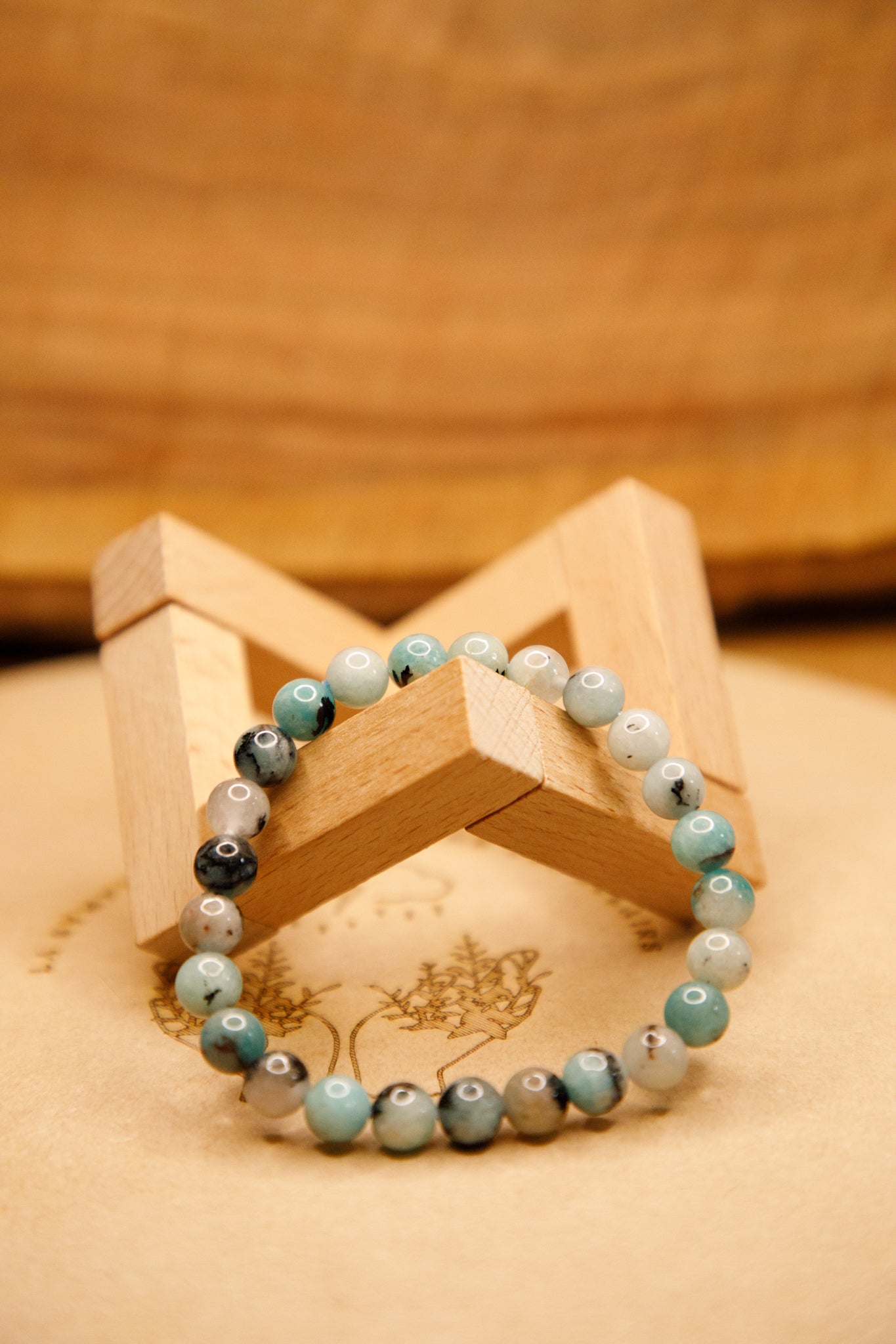 Bracelet Amazonite du Pérou