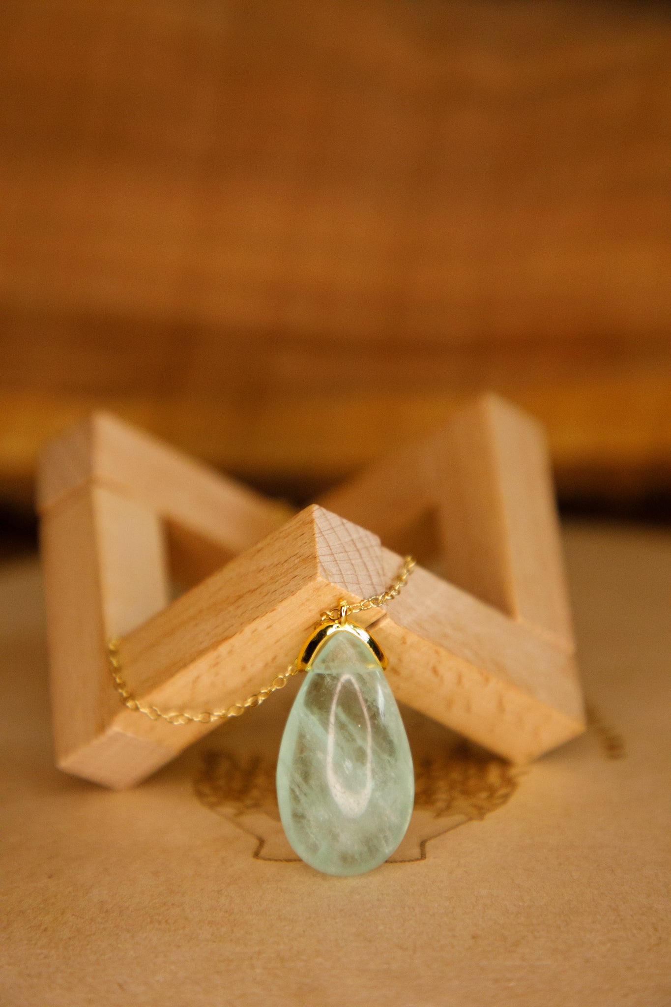 Pendentif Sautoir Fluorite